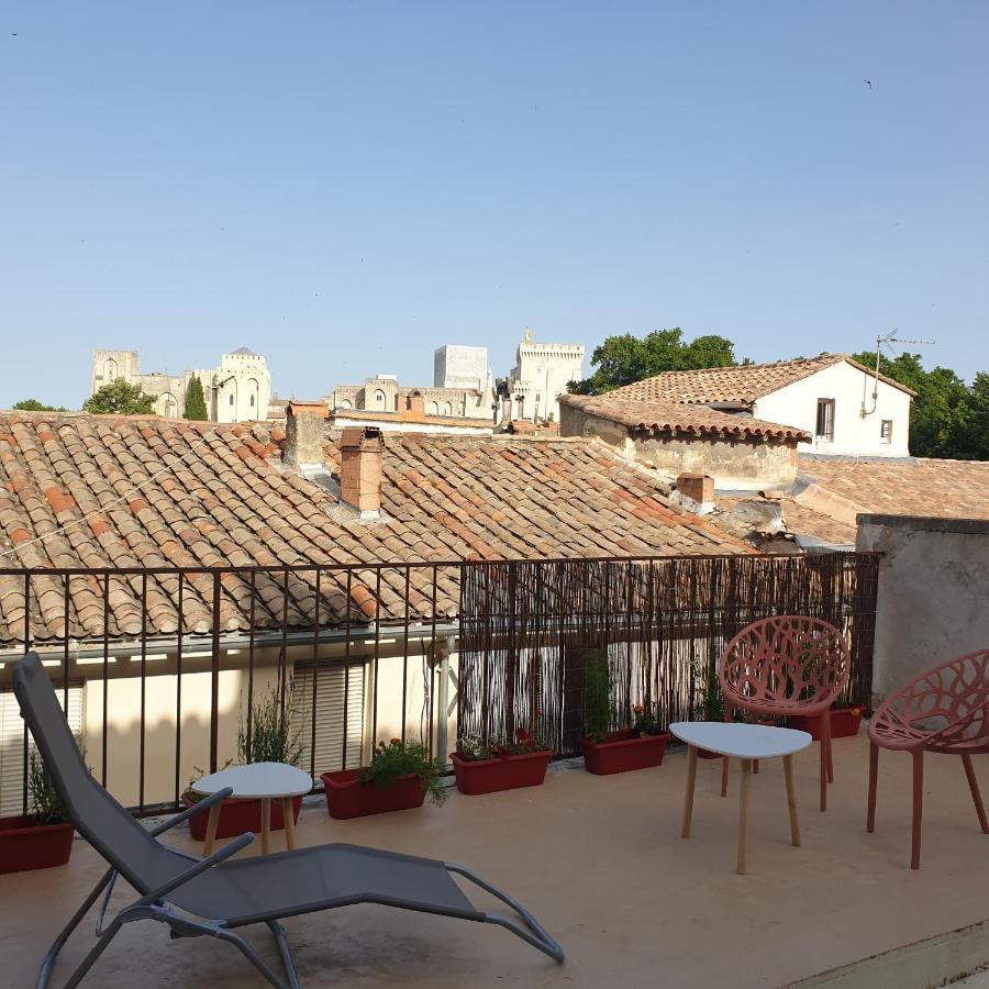 Maison Intra Muros, Terrasses Avec Vue Jaccuzzi Et Garage อาวีญง ภายนอก รูปภาพ