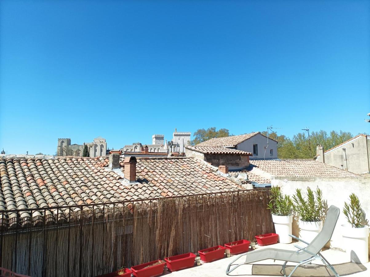 Maison Intra Muros, Terrasses Avec Vue Jaccuzzi Et Garage อาวีญง ภายนอก รูปภาพ